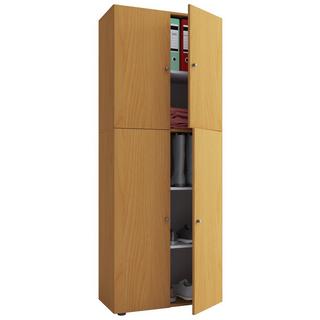 VCM Holz Kleiderschrank Jugendschrank Kinderschrank Schrank Lona Drehtüren  