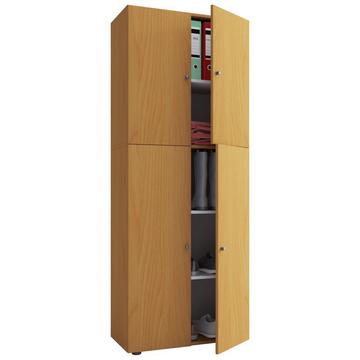 Holz Kleiderschrank Jugendschrank Kinderschrank Schrank Lona Drehtüren