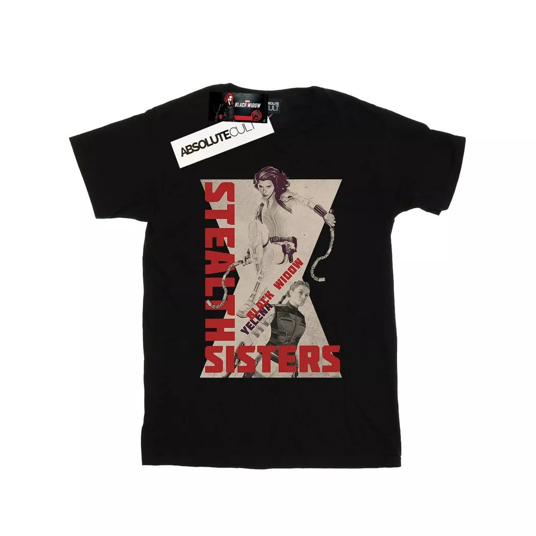 MARVEL - Stealth Sisters TShirt, für Damen, Schwarz, Größe S
