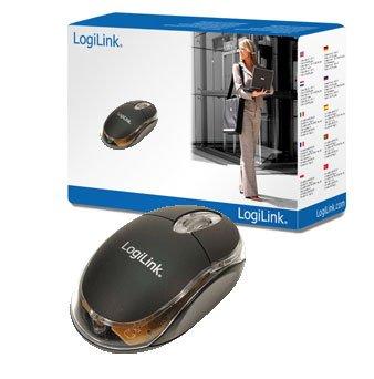 LogiLink  Optical USB Mini with LED mouse USB tipo A Ottico 800 DPI 