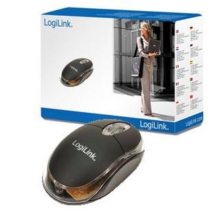 LogiLink  Optical USB Mini with LED mouse USB tipo A Ottico 800 DPI 