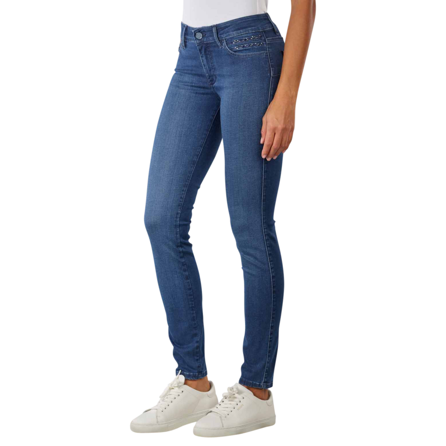 Salsa Jeans Jeans Wonder Skinny Push Up avec détail scintillant  