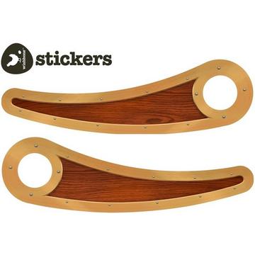 Sticker Pack-Recycling Bike Woodie, Wishbone