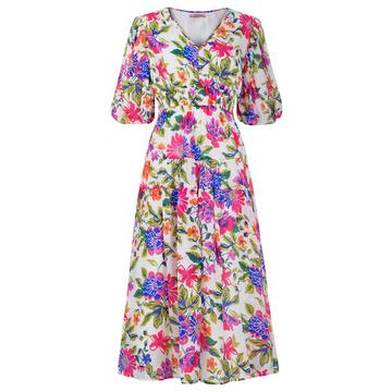 Kleid mit weiten Ärmeln