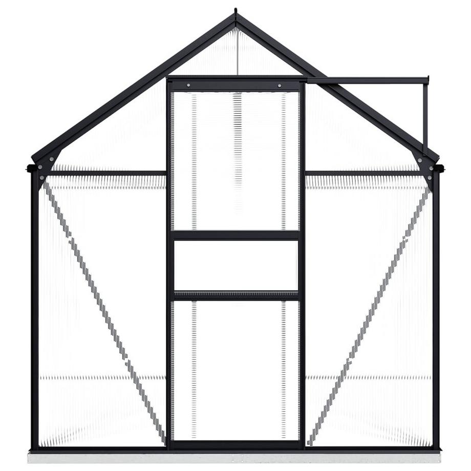 VidaXL Gewächshaus aluminium  