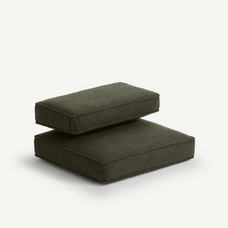 AM.PM Coussins polyester natté chiné pour fauteuil Dilma  
