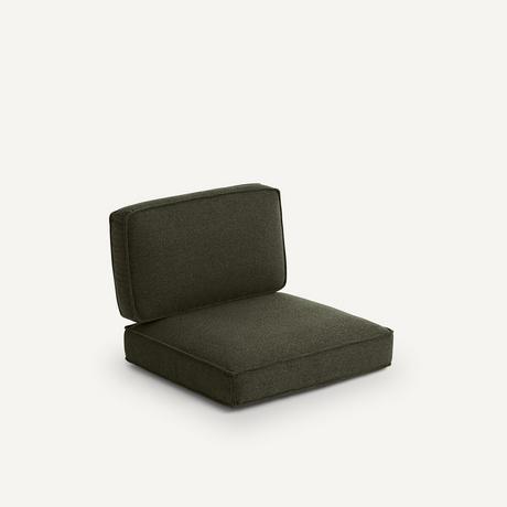 AM.PM Coussins polyester natté chiné pour fauteuil Dilma  