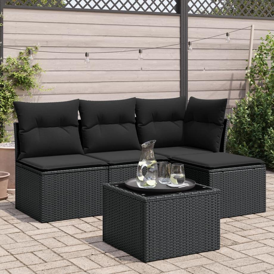 VidaXL Garten sofagarnitur poly-rattan  