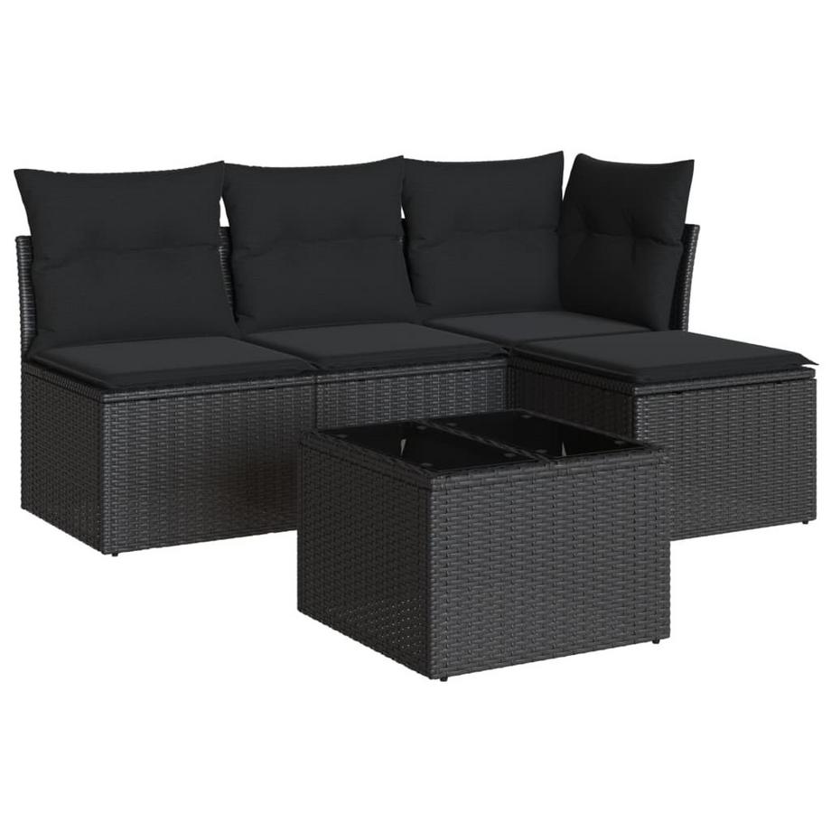 Garten sofagarnitur poly-rattan