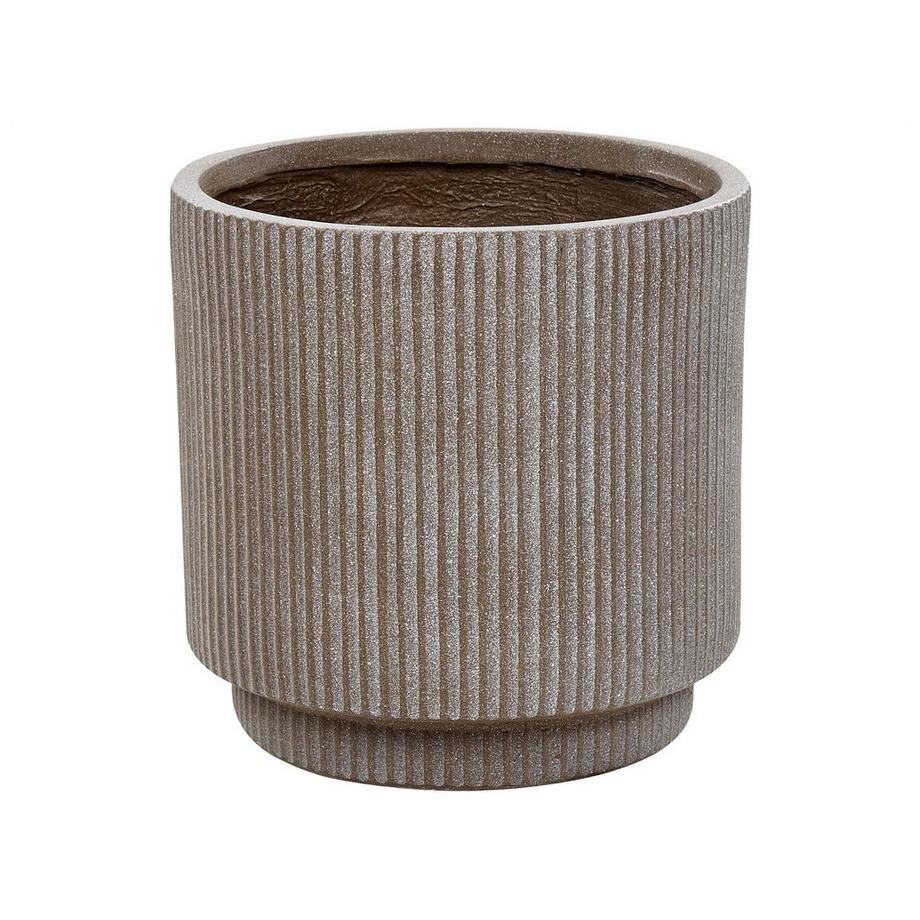 Beliani Vaso per piante en Fibra d'argilla Moderno DARIA  