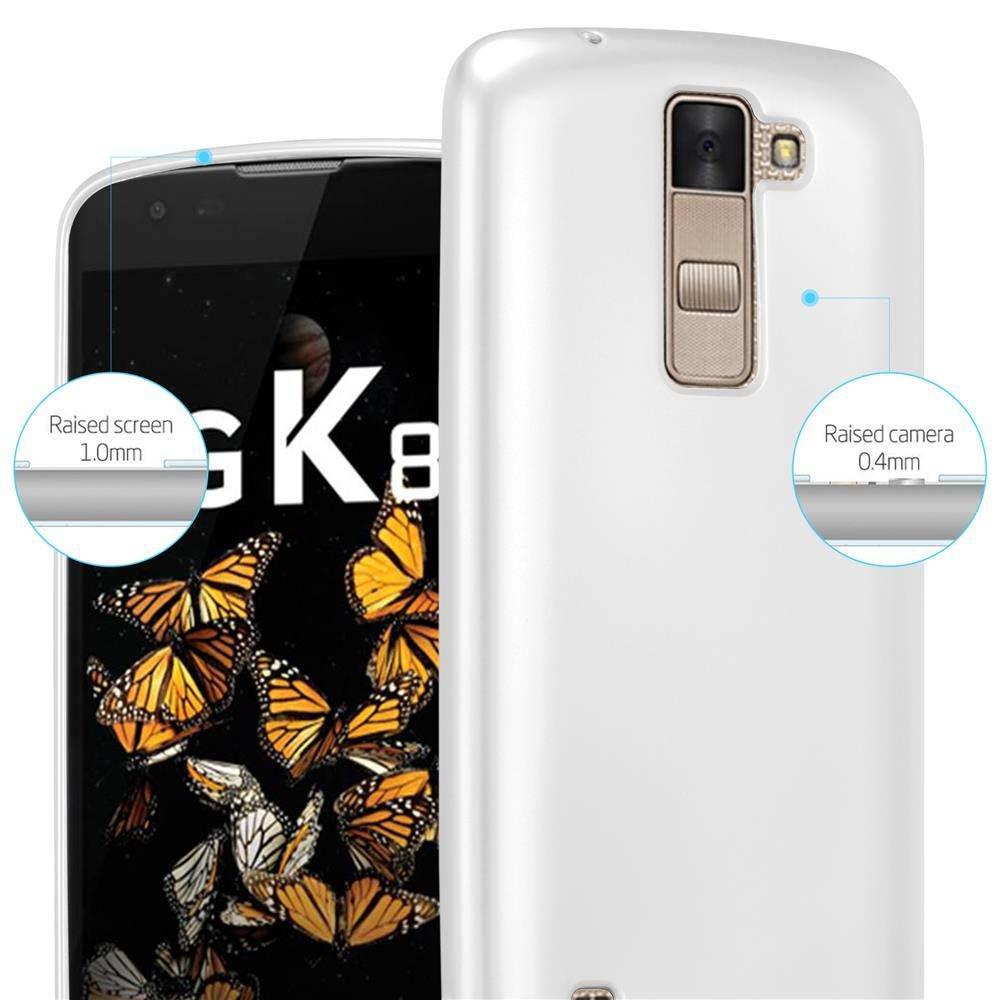 Cadorabo  Hülle für LG K8 2016 TPU Silikon Matt 