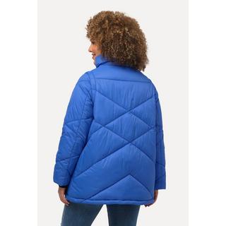 Ulla Popken  HYPRAR 2-in-1-Pufferjacke, Ärmel abnehmbar, Stehkragen 