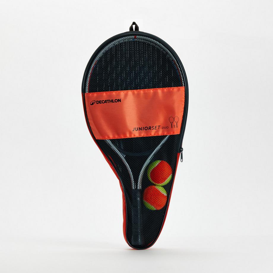 DECATHLON  Tennisschläger Set Kinder Essential jr 21 Aluminium 