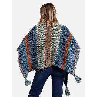 Admas  Poncho ouvert Azteca 