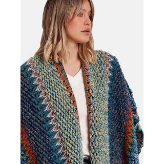 Admas  Poncho ouvert Azteca 