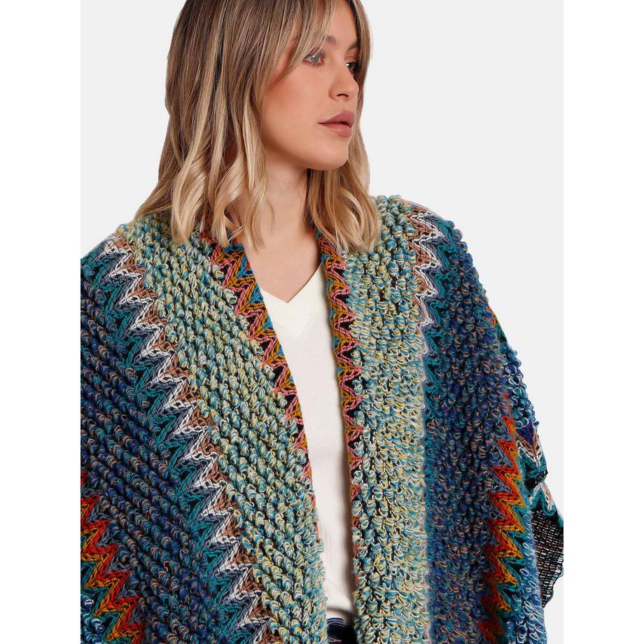 Admas Azteca Offener Poncho  