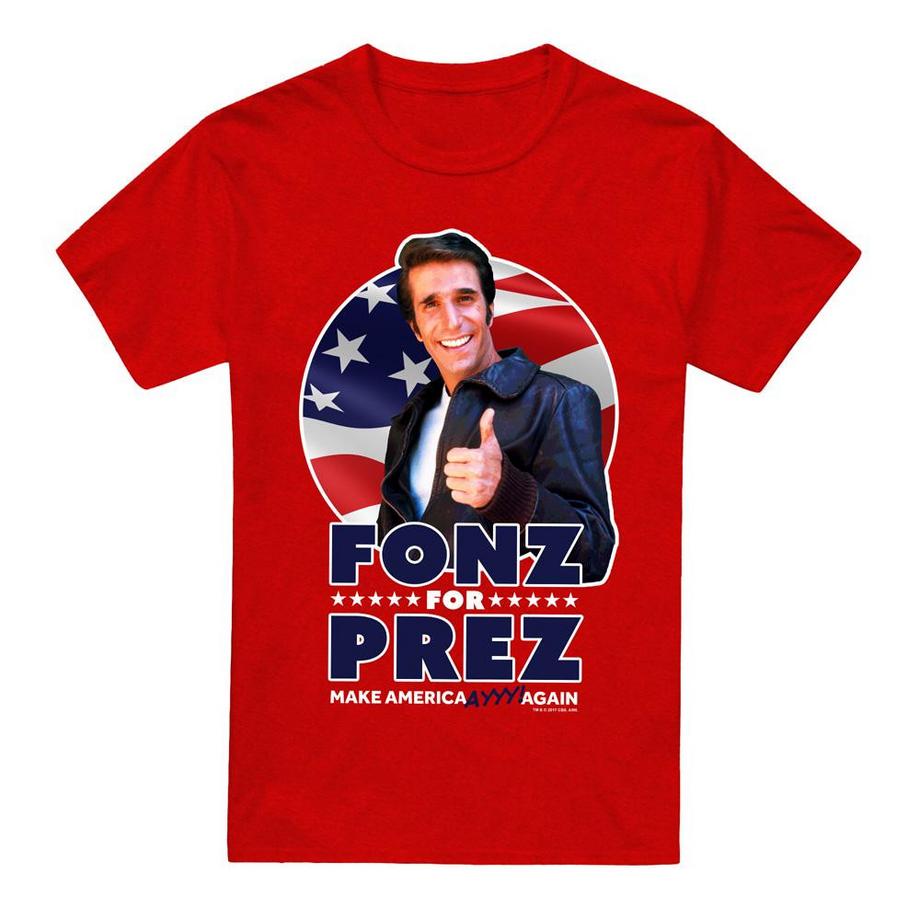 Tshirt FONZ FOR PREZ