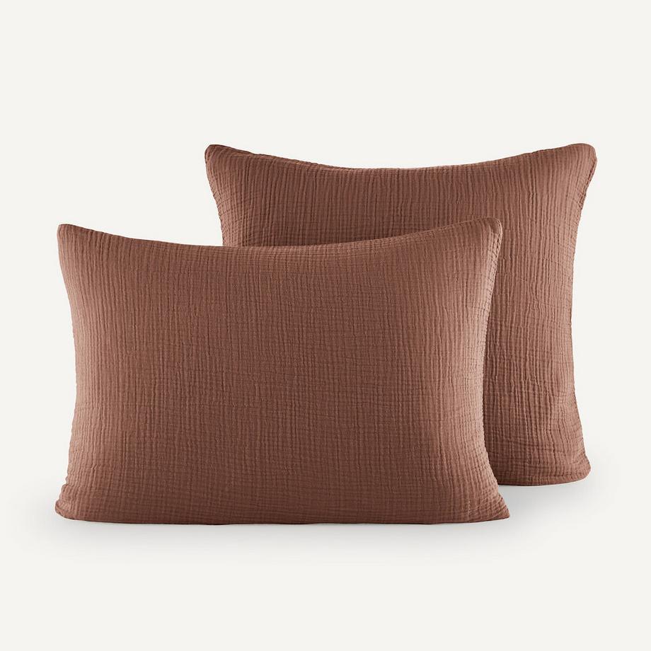 Taie d'oreiller enfant gaze de coton bio