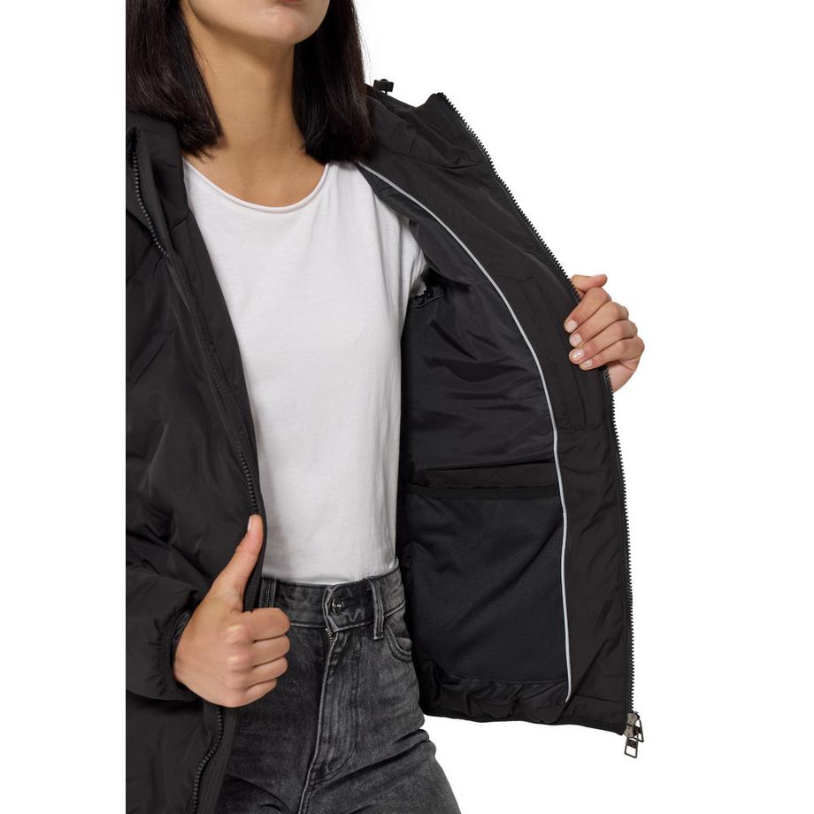 CASH-MERE.CH Giacca Padded con Cappuccio  
