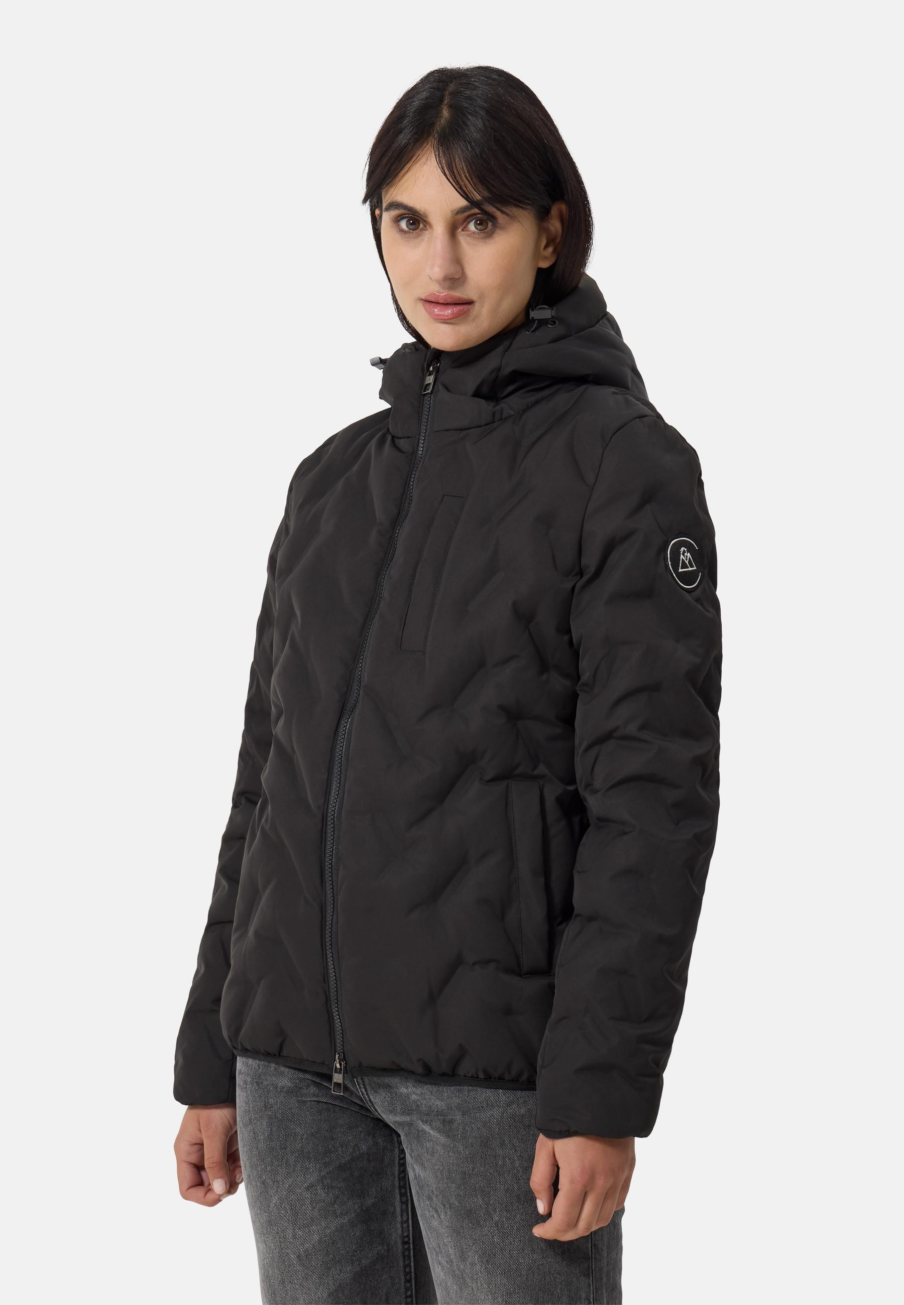 CASH-MERE.CH  Padded Jacket mit Kapuze 