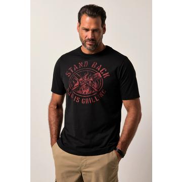 T-Shirt, Halbarm, Rundhals, Grillen