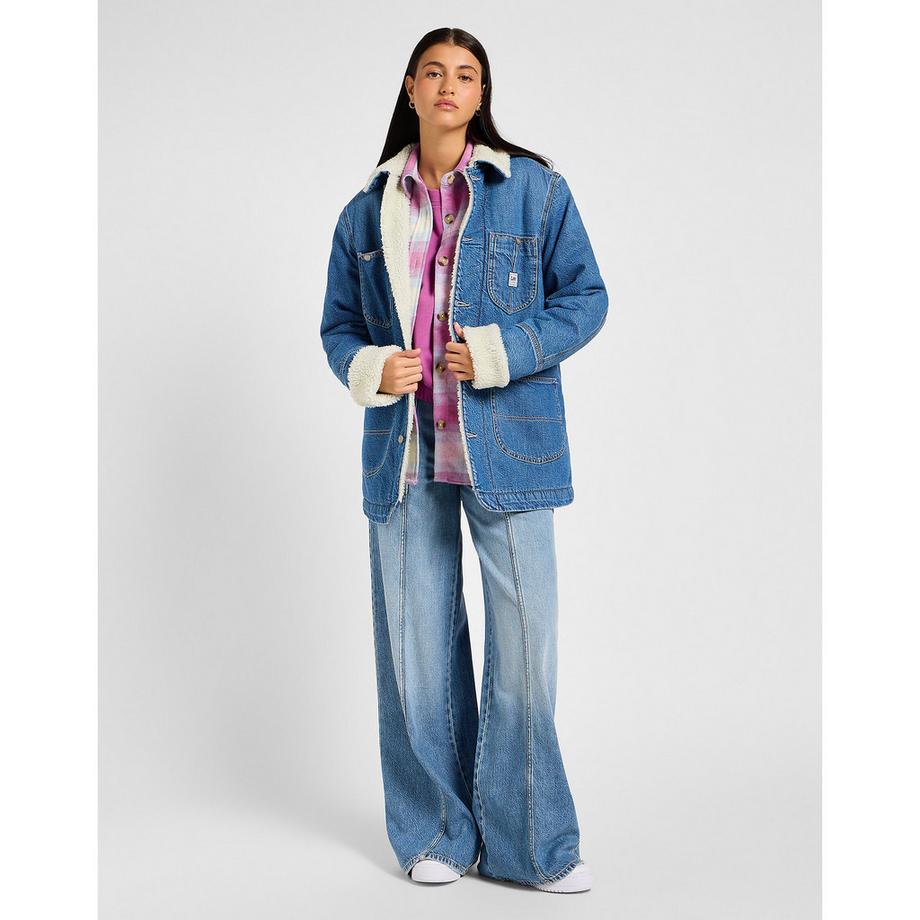 Lee Giacca Corvée foderata in sherpa  