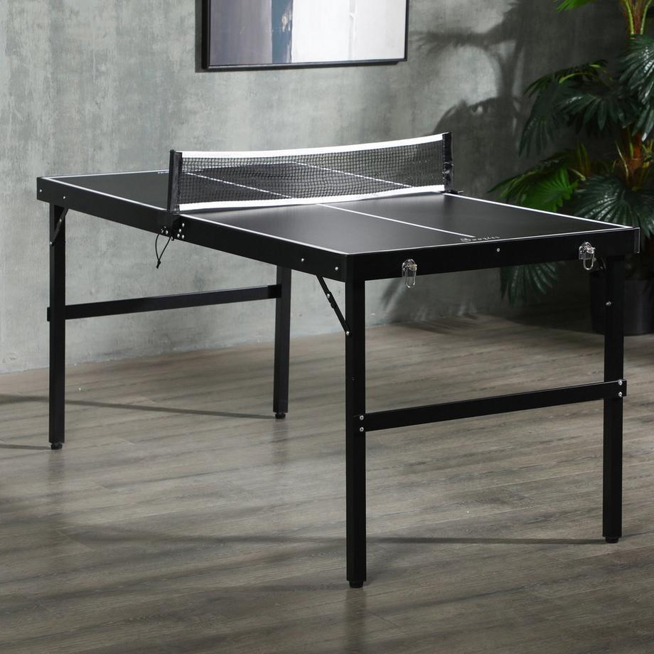 Northio  Mini-Klapp-Tischtennis-Set mit Netz für Indoor-Spiele 
