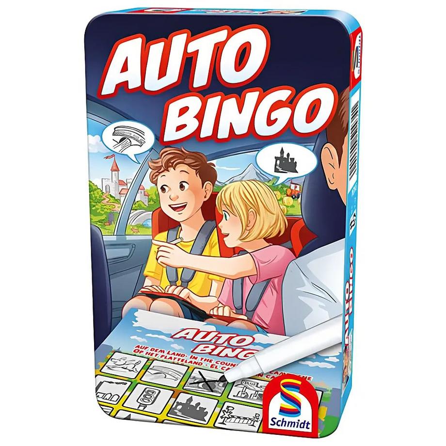 Schmidt  Spiele Auto-Bingo (Metalldose) 