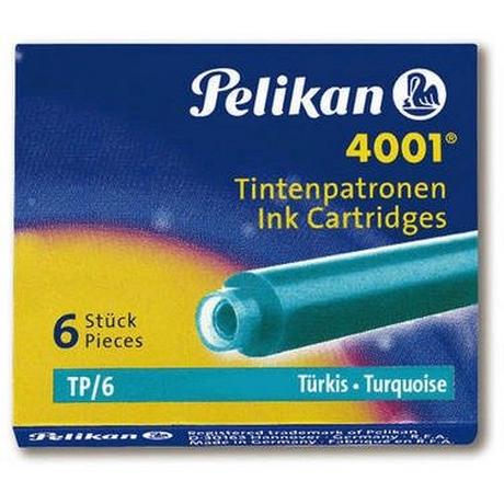Pelikan PELIKAN Tinte 4001 TP/6 301705 türkis 6 Stück  