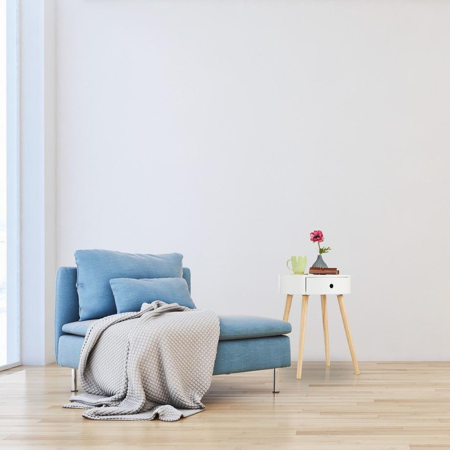 B2X Tavolino bianco con cassetto  