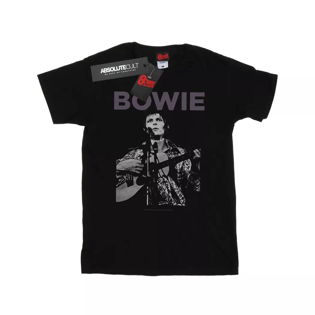 David Bowie - TShirt, für Damen, Schwarz, Größe XL