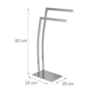 B2X Porte-serviettes WIMEDO en acier inoxydable  