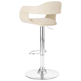 VidaXL Chaise de bar cuir artificiel  