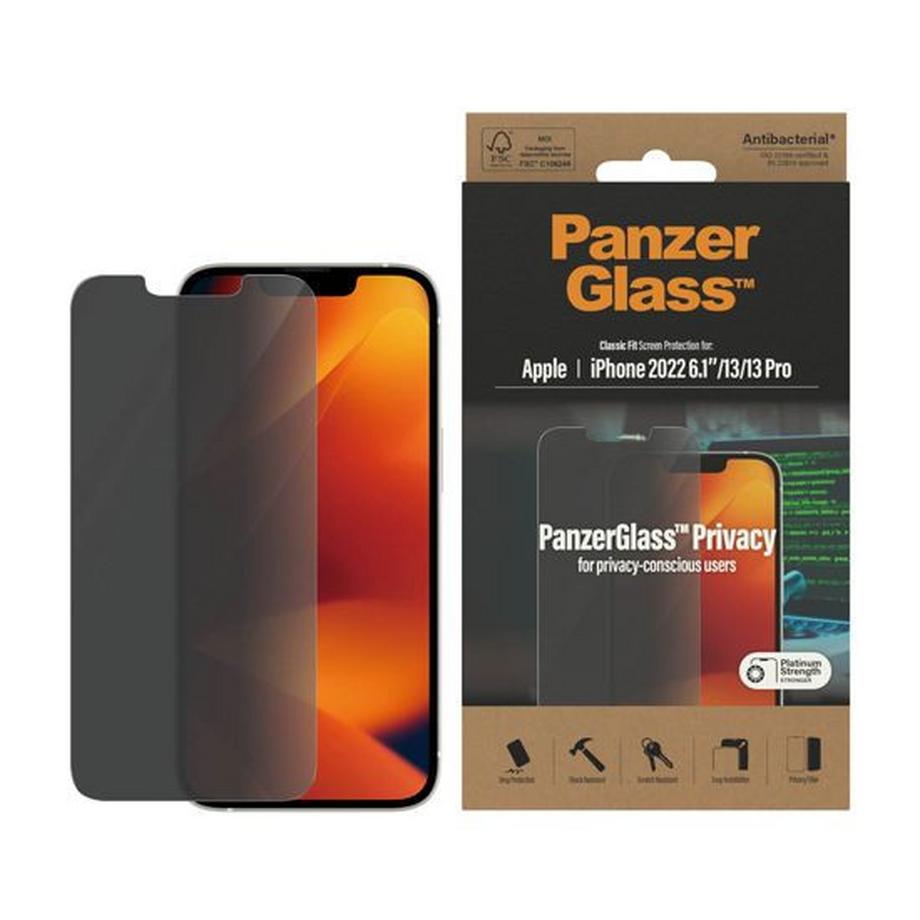 PanzerGlass  Vetro protettivo per iPhone 14/13 Pro/13 