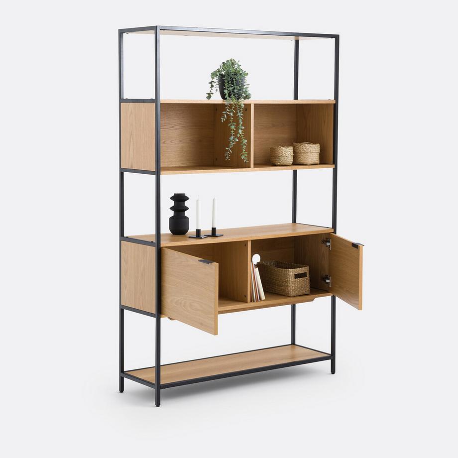 La Redoute Intérieurs Étagère modulable 2 niches 2 portes  