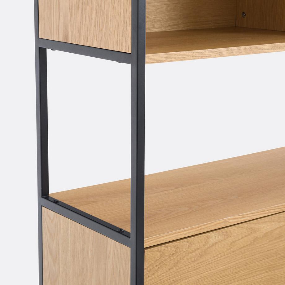 La Redoute Intérieurs Étagère modulable 2 niches 2 portes  