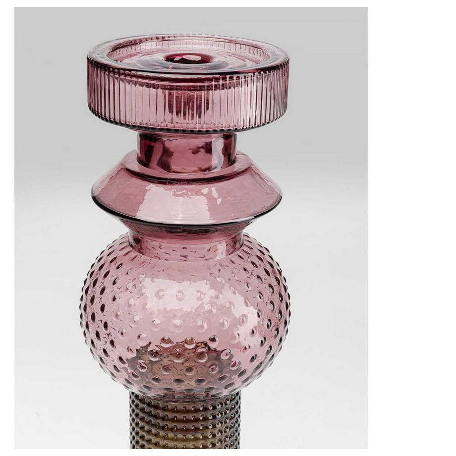 KARE Design Kerzenständer Marvelous Duo Rosa Oliv 49cm  