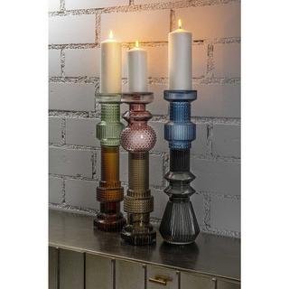 KARE Design Bougeoir Marvelous Duo Rose Olive 49cm  