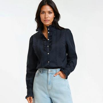 Signature Romantik-Bluse EUGENIE