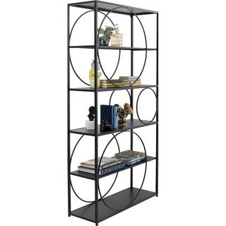 KARE Design Etagère Circle noir 100x200  