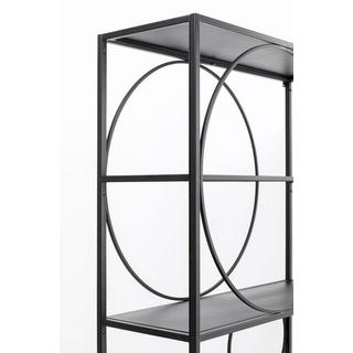 KARE Design Etagère Circle noir 100x200  