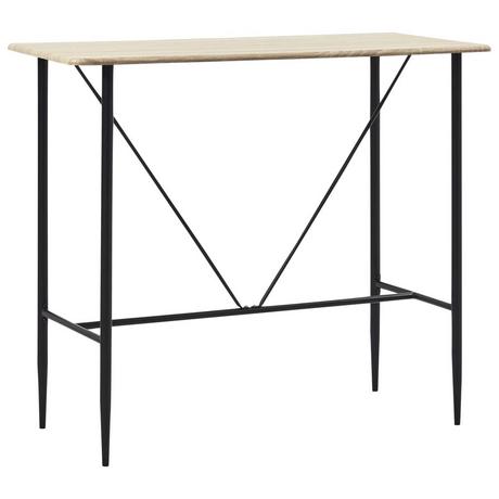 VidaXL Table de bar mdf  