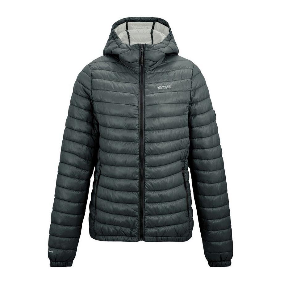 Veste Matelassée Unie À Capuche Hurden