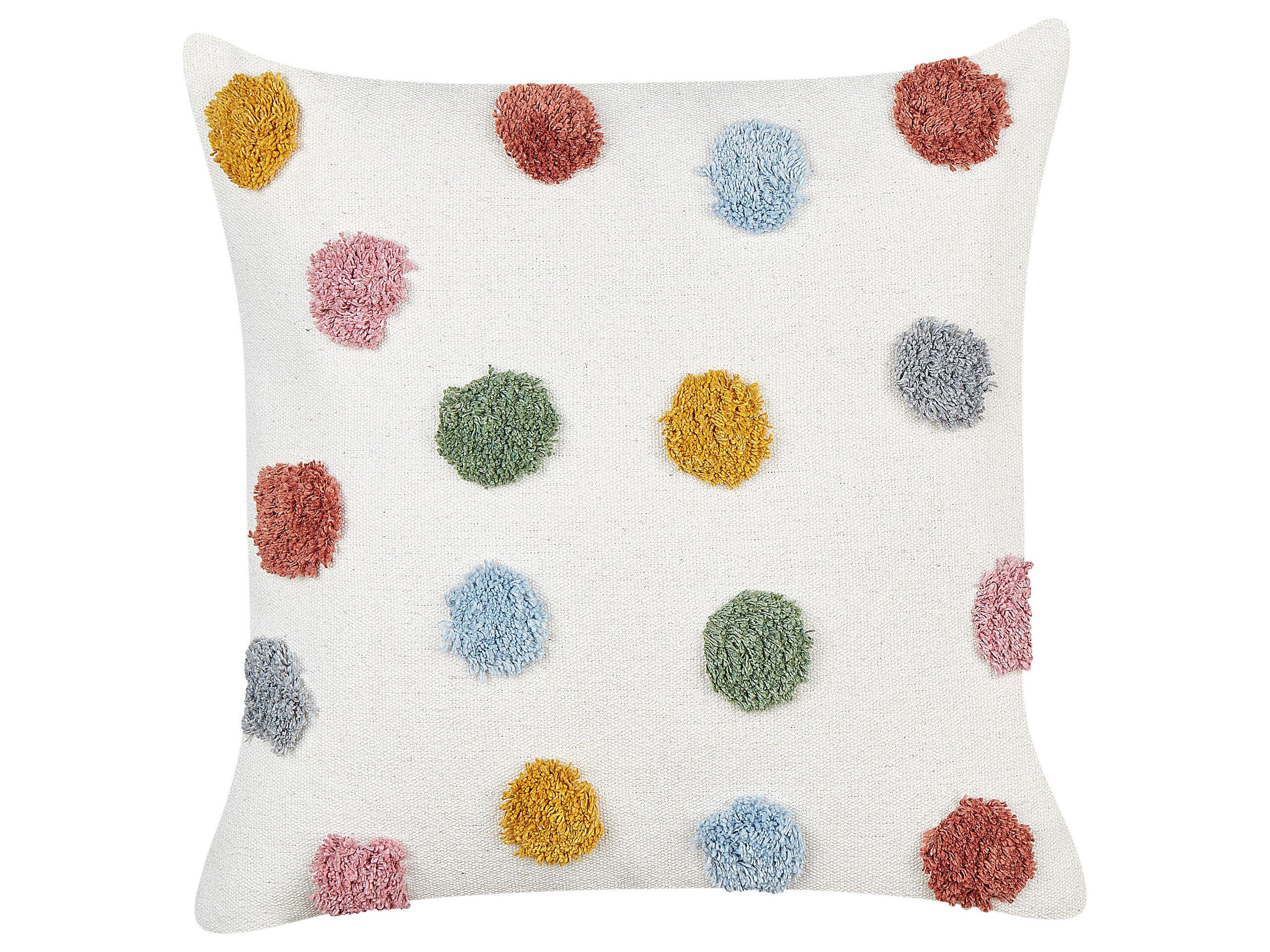 Beliani Lot de 2 coussins en Coton Moderne WALLFLOWER  