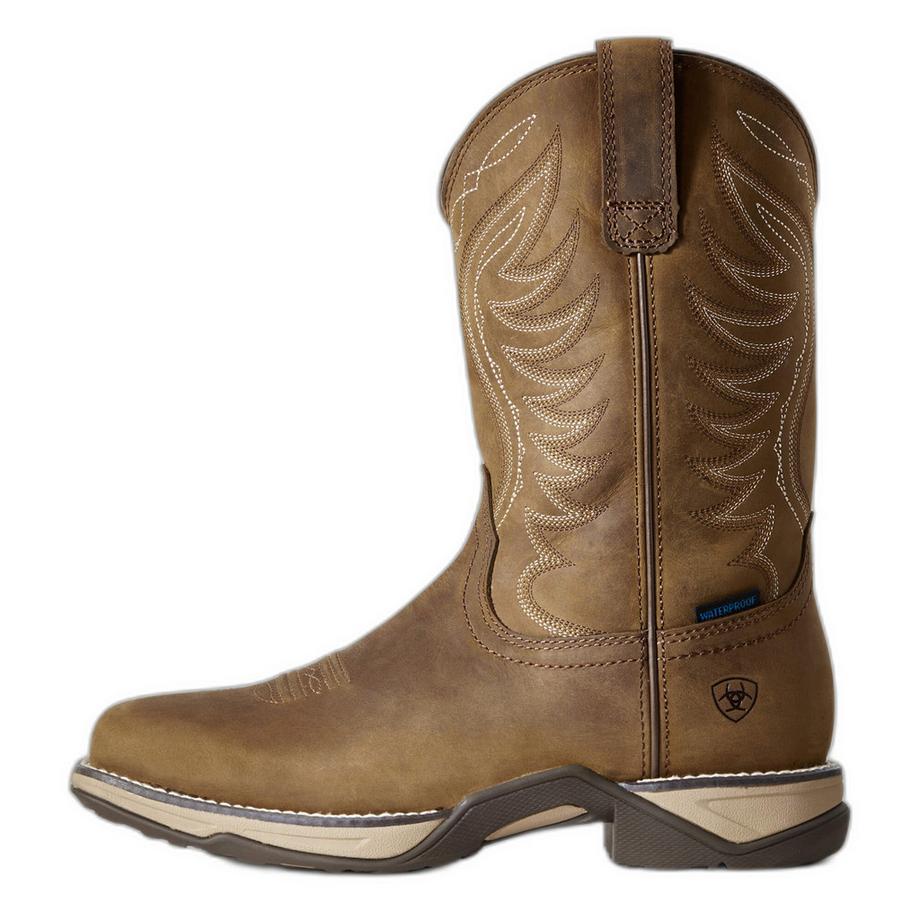 Ariat  bottes western en cuir anthem h2o 