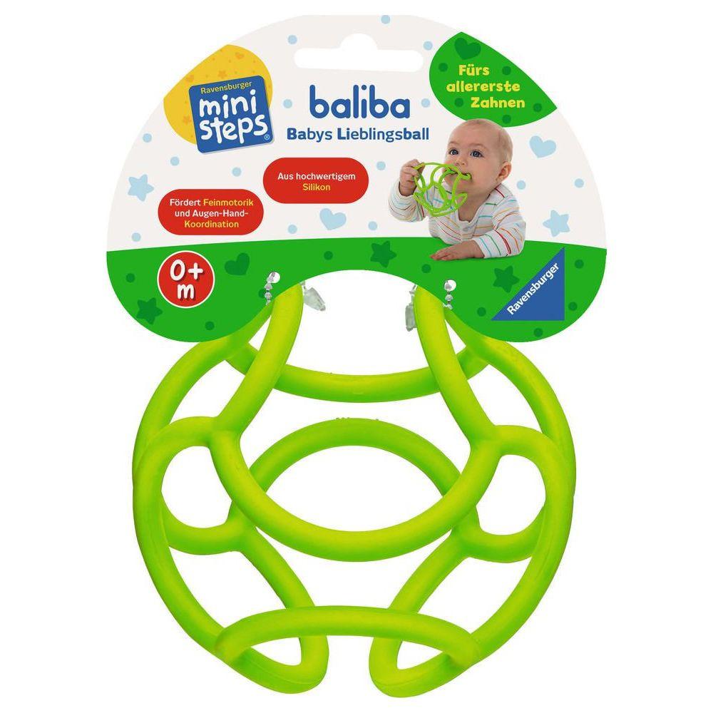 Ravensburger  Ravensburger ministeps 4150 baliba - Flexibler Ball, Greifling und Beißring - Baby Spielzeug ab 0 Monate - 