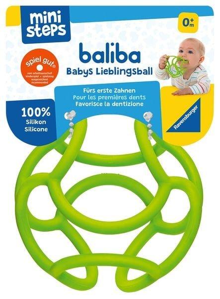 Ravensburger  Ravensburger ministeps 4150 baliba - Flexibler Ball, Greifling und Beißring - Baby Spielzeug ab 0 Monate - 