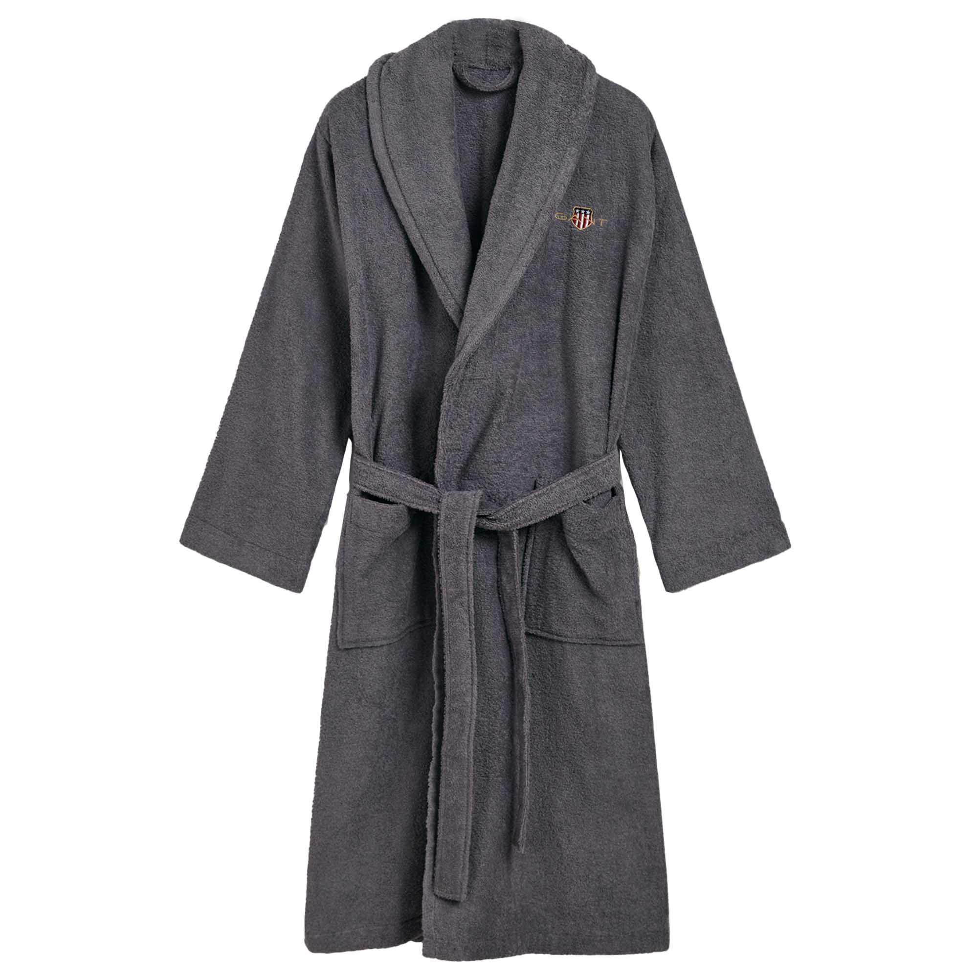 GANT  Bademantel  Bequem sitzend-ARCHIVE SHIELD TERRY ROBE 