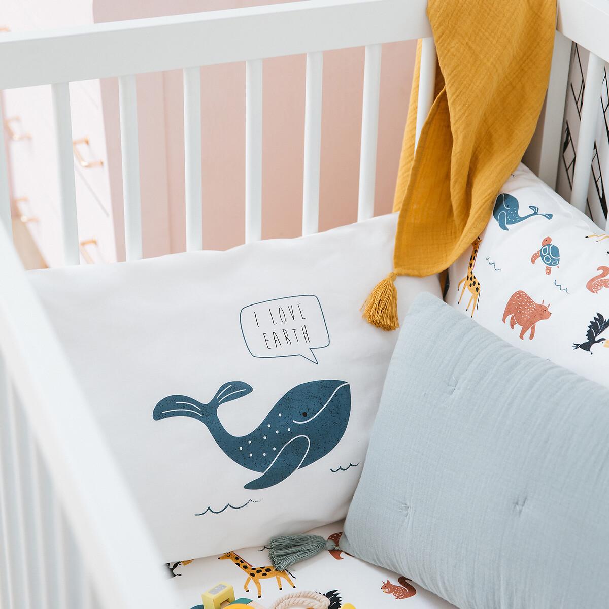 La Redoute Intérieurs Drap-housse en coton bio bonnet 17 cm