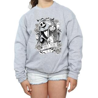 Disney  Nightmare Before Christmas Simply Meant To Be Sweatshirt 